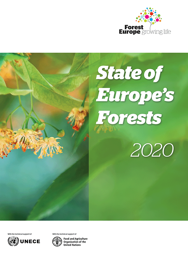 Cover State of Europe’s Forests 2020